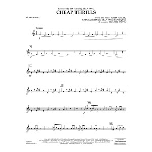 Cheap Thrills - Bb Trumpet 3